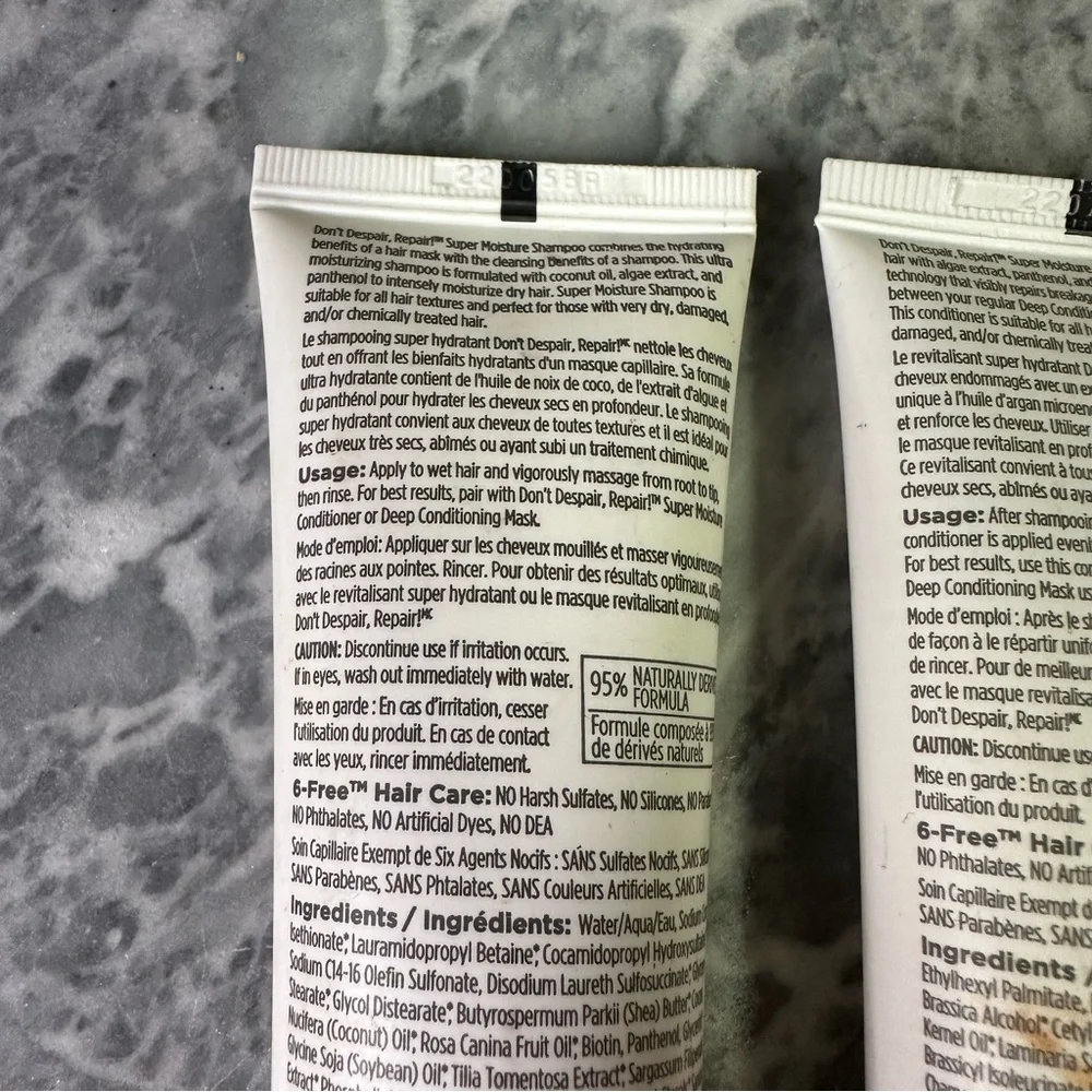 New‎ Briogeo Don’t Despair Repair Shampoo Conditioner Set